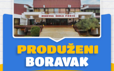 Obavijest za roditelje budućih učenika prvih razreda: potpisivanje ugovora za Produženi boravak