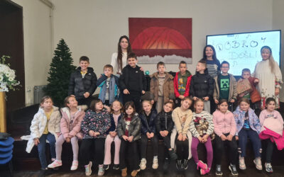 1.a razred sudjelovao na glazbenoj radionici Umjetničke škole Poreč