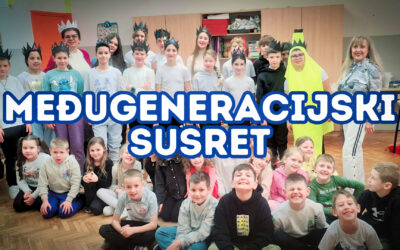 Međugeneracijski susret: Slova, smijeh i prijateljstvo
