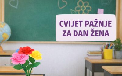 Cvijet pažnje za Dan žena