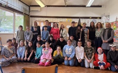 Zanimljiv susret učenika 4.a razreda i srednjoškolaca iz Turističko-ugostiteljske škole Antona Štifanića