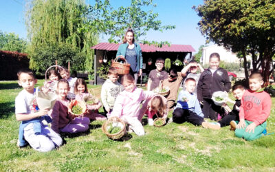 Obitelj u školi, škola u obitelji – 1.d i mama Matilda: od polja do stola –MASLAČAK