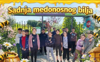 Kako učenici produženog boravka (7. grupa) brinu o našim pčelicama i dragoj Zemlji