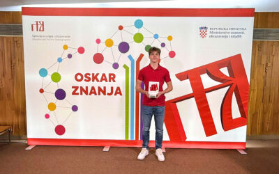 Oskar znanja za našeg Evana Čekića!