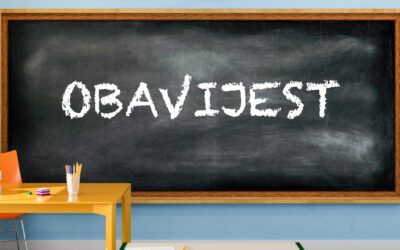 OBAVIJEST o skraćenim nastavnim satima na dan 2. listopada 2026.