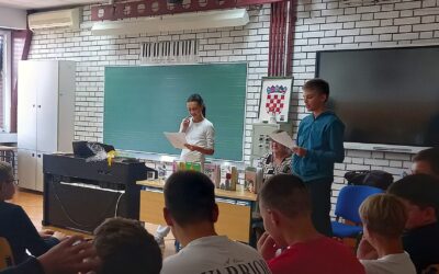Književni susret učenika sedmih razreda s Jasminkom Tihi Stepanić